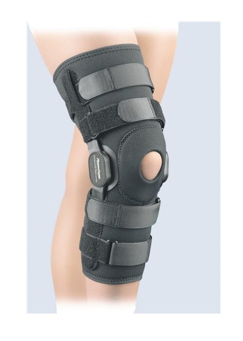 hyperextended knee brace