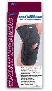 37-250 Safe-T-Sport Lateral Knee Stabilizer package