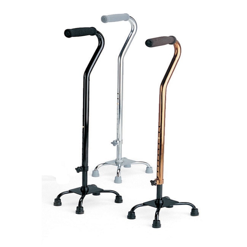 Quad Cane Large Base Medical Supply Store Home Health Care