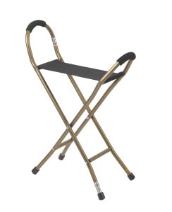 10360 Cane Sling Seat bronze