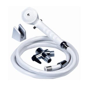12037 White Shower Spray