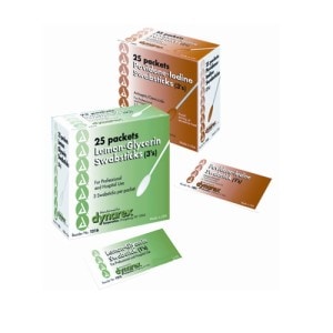 DX1201 Povidone Iodine Swabsticks