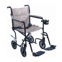 MDFW17BL Deluxe Aluminum Transport Chairs