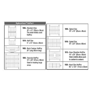 CG1008 Hydrocollator® Moist Heat Hot Packs 2