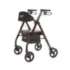 ROYAL DELUXE UNIVERSAL - ALUMINUM 4 WHEEL ROLLATOR WITH UNIVERSAL HEIGHT ADJUSTMENT - Image 3
