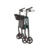 ROYAL DELUXE UNIVERSAL - ALUMINUM 4 WHEEL ROLLATOR WITH UNIVERSAL HEIGHT ADJUSTMENT - Image 4